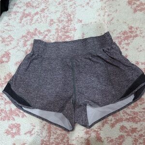 Lululemon Athletica Charcoal Athletic Shorts